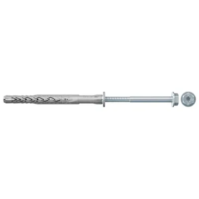 Produktbild von fischer Langschaftdübel SXRL 10 x 80 FUS Sechskantschraube mit U-Scheibe, 50 Stück