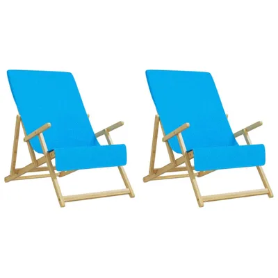 Zdjęcie produktu dla Ręczniki plażowe, 2 szt., turkusowe, 60x135 cm, 400 g/m²