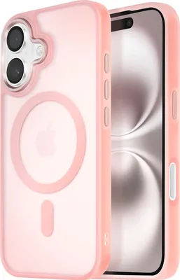 Zdjęcie produktu dla Avizar, etui MagSafe do Apple iPhone 16 Frost Colour, różowy