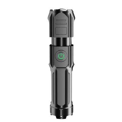 Produktbild von LED Taschenlampe 1000 Lumen Aufladbar Taschenlampe IPX65 Wasserdicht Zoombar Taktische Taschenlampen