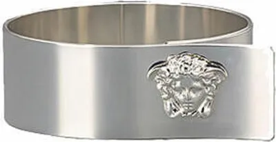 Produktbild von Rosenthal Versace Serviettenring Medusa Silver, Metall, 5 x 4 cm, 69201-321641-05001