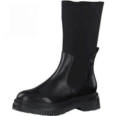 Produktbild von Tamaris Damen Stiefeletten Stiefel 1-25425-27, Größe:39 EU, Farbe:Schwarz