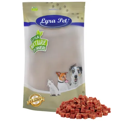 Produktbild von 1 kg Lyra Pet® Entenfleischwürfel mit Fisch