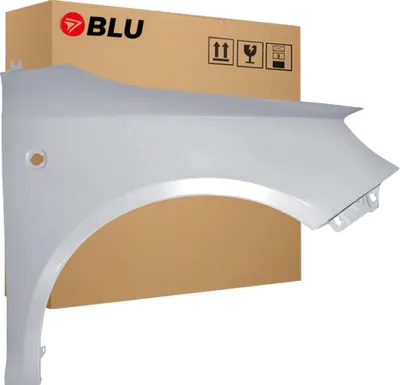 Image de BLU Aile Compatible avec Skoda Fabia II (5J) | Roomster LA7W Droite Silber ReflexSilber | 2007-2015 | Avant | Peint| Prêt à Monter | Acier