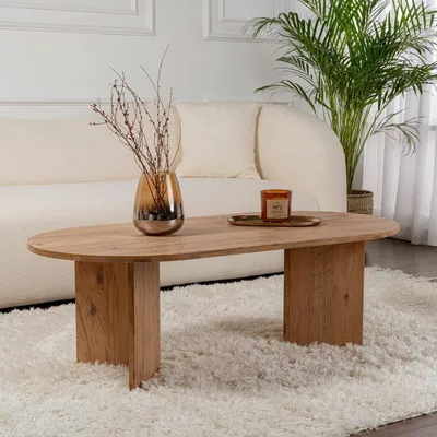 Produktbild von Dmora Couchtisch Parrano 119x60x40h cm Braun