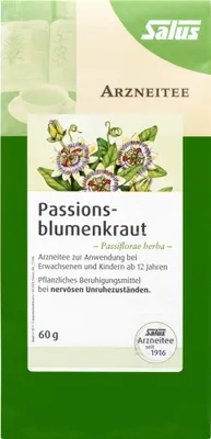 Produktbild von Passionsblumenkraut Arzneitee Passiflorae h. Salus, 60 g TEE