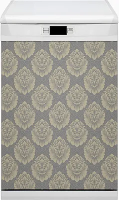 Produktbild von Magnet für Spülmaschine Abwaschbar 45x80 cm Magnet für Spülmaschine Magnetmatte Dekor - Adamasque -Muster