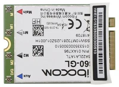 Immagine prodotto di Lenovo FRU Fibocom L860-GL LTE CAT16 (5W10V25790)