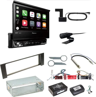 Produktbild von Pioneer AVH-Z7200DAB Digitalradio Bluetooth CD USB Einbauset für Audi A4 B6 B7