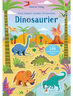 Produktbild von Mein Immer-wieder-Stickerbuch: Dinosaurier