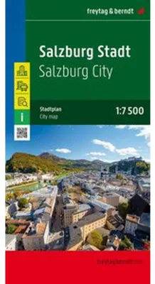 Immagine prodotto di Mappa della città di Salisburgo, scala da 1:7.500 a 1:15.000
