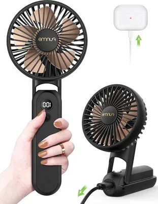 Immagine prodotto di Ventilatore portatile a batteria ricaricabile