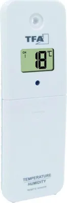 Produktbild von TFA - Thermo-Hygro-Sender 30.3239.02 - weiß