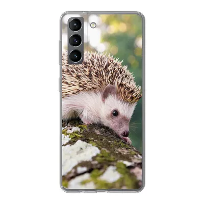 Produktbild von MuchoWow® Handyhülle Schutzhülle Hülle für Samsung Galaxy S21 Baby - Igel - Baum Silikon Softcase Handy Hülle - Softcase