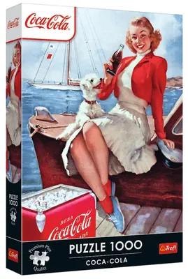 Immagine prodotto di PUZZLE TREFL 1000 PremPlus CocaCola Break Time.12099