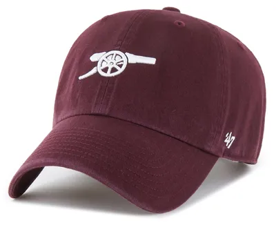 Obrázek produktu pro Čepice 47 Brand Relaxed-Fit CLEAN UP - FC Arsenal, barva: tmavě červená