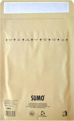 Produktbild von 50x Papierpolstertaschen 195 x 265mm (A) | 175 x 265mm (I) braun