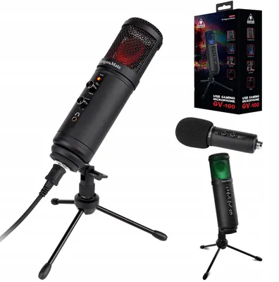 Produktbild von Kruger & Matz Gv 100 Usb Gaming-mikrofon One Size
