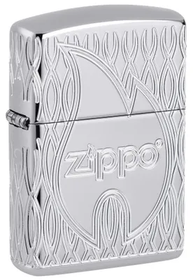 Produktbild von Zippo Benzin-Feuerzeug Armor Case-Zippo Flamme 60006834, unbefüllt