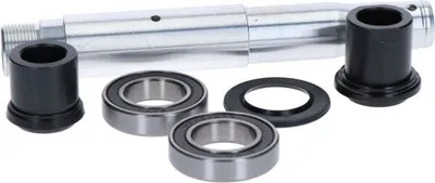 Produktbild von Shimano Fahrradachse FH-MT410-B, 148mm Einbaubreite, schwarz, Hohlachse, Lager, Abdeckkappen, Ring, Y3HV98010