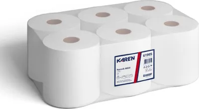 Obrázok produktu pre Maxi 2w biele celulózové tkanivo, 6 balení (62995)