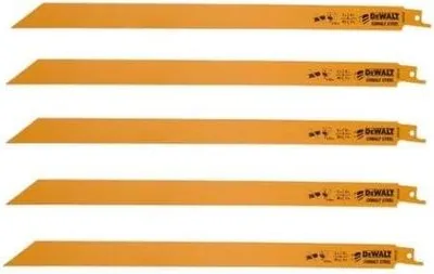 Zdjęcie produktu dla DeWALT DT2355-QZ, Ostrze wyrzynarki, Drewno, Stal wysokowęglowa (HCS), Czarny, 30,5 cm, 1,8 mm