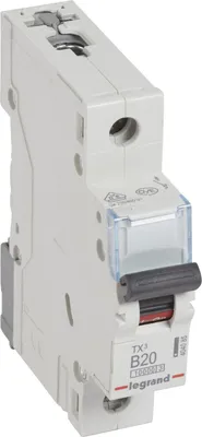 Obrázok produktu pre Legrand TX3, Miniatúrny istič, Typ B, IP20, 240 - 415 V