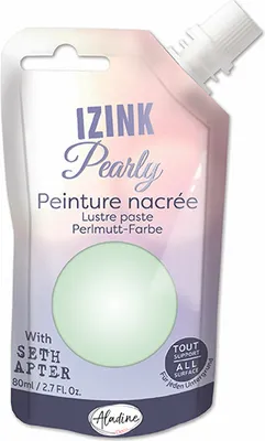 Obrázek produktu pro Aladine Aladine Izink Perleťová barva 80 ml pastelově zelená