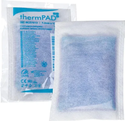 Obrázek produktu pro Teplý a studený gelový obklad 7,5 cm x 13 cm ThermPAD – 1 kus.
