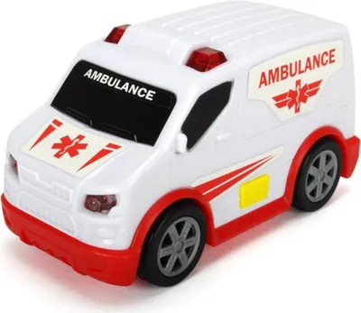 Produktbild von 8x Rettungsfahrzeuge Spielzeug Garten Auto Baby Jungen Mädchen Polizei Feuerwehr