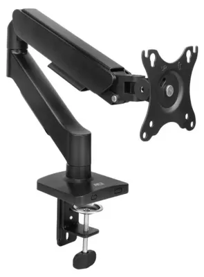 Zdjęcie produktu dla ACT AC8313, Zacisk/przelotka, 9 kg, 43,2 cm (17"), 86,4 cm (34"), 100 x 100 mm, Czarny