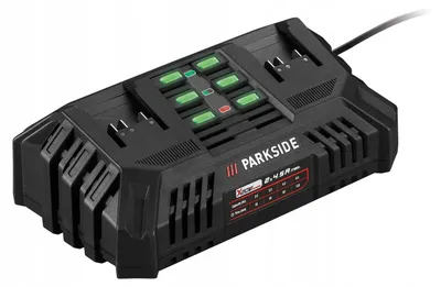 Produktbild von PARKSIDE PDSLG 20 B1 Doppelladegerät 20V 2x 4,5A