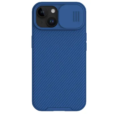 Zdjęcie produktu dla Nillkin CamShield Pro Magnetyczne Etui z Ochraniaczem Aparatu do iPhone'a 15 Plus, Niebieski