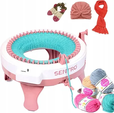 Obrázok produktu pre Pletací stroj na pletenie Tkanie Vreteno 48 ihiel Craftec