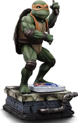 Zdjęcie produktu dla Teenage Mutant Ninja Turtles Art Scale Statue 1/10 Michelangelo 19 cm