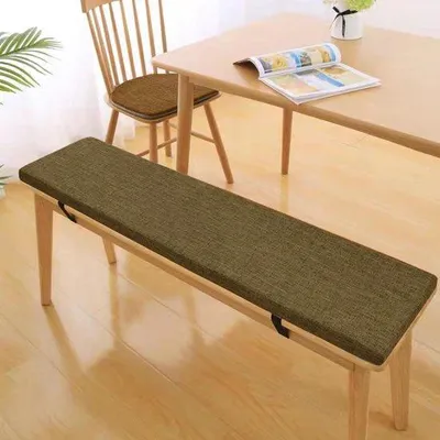 Produktbild von Famanu Sitzkissen 90x45 cm - Braun, waschbar und rutschfest