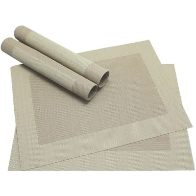 Immagine prodotto di Tovaglietta BORDA 8 pezzi Beige Tovaglietta come decorazione della tavola