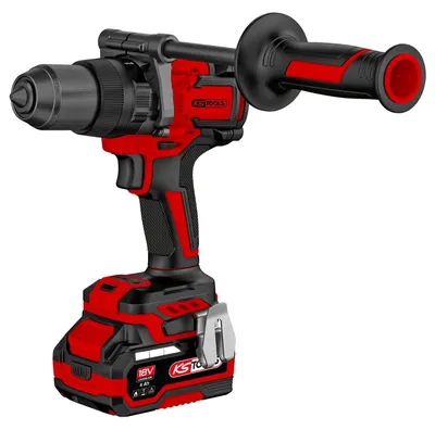 Zdjęcie produktu dla Zestaw wiertarko-wkrętarka 18 V - KSTOOL - z 2 akumulatorami 18 V 8 Ah - ładowarka - walizka - 515.4730F