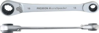 Image de Proxxon Clé mixte à cliquet MicroSpeeder Clé mixte 10-13-17-19 mm