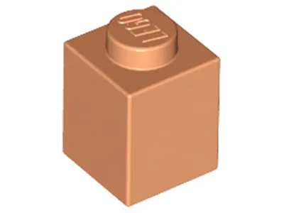 Produktbild von Lego® 1 Stück 3005 Stein Brick 1x1 Part Basic Steine 1 Nougat