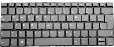 Produktbild von DEUTSCHE-Tastatur Keyboard kompatibel für Lenovo IDEUTSCHEaPad 320-14IKB (80X400BTGE)