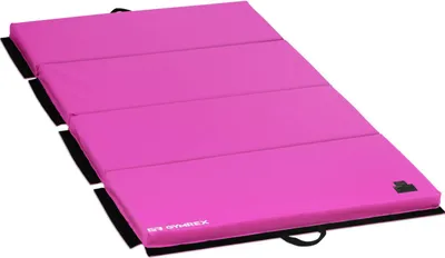Produktbild von Měkká podlahová podložka Gymrex - 200 x 100 x 5 cm - skládací - růžová/růžová - max. nosnost 170 kg