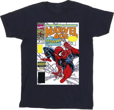 Produktbild von Marvel - "Marvel Age" T-Shirt für Herren BI45508 (XXL) (Marineblau)