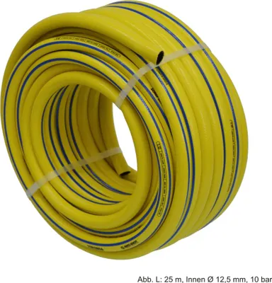 Produktbild von PVC Torsino Schlauch L: 25 m, Innen Ø 19 mm, 8 bar, Gelb