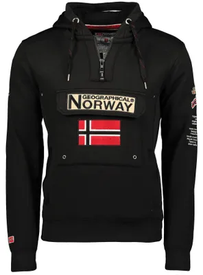 Zdjęcie produktu dla Geographical Norway bluza kolor czarny dla mężczyzn WW2490H-GN-BLACK