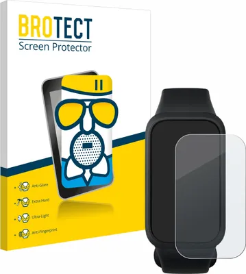 Produktbild von BROTECT Entspiegelungs Schutzglas für Xiaomi Smart Band 9 Active Schutzfolie Panzer Folie Glas Display Schutz matt