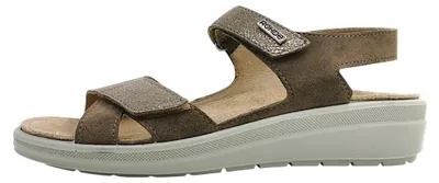 Image de Rohde, Rivella, chaussures pour femmes, pantoufles, sandales, couleur marron, style décontracté