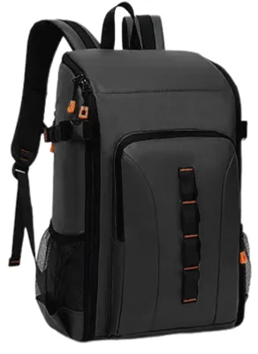 Produktbild von Kamerarucksack für DSLR/SLR/Spiegellose Kameras – Professionelle, regenfeste Fototasche mit großem Fassungsvermögen für Tablets und Stative – Reisetasche mit verstellbarem Fach