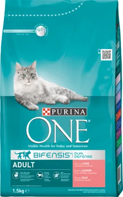Produktbild von Purina - One Adult Reich an Lachs (1-6 Jahre)