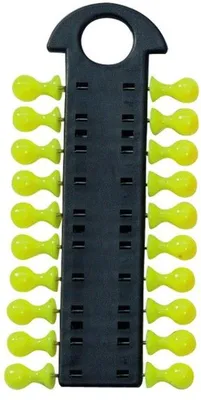 Produktbild von Pinwand/Markierungsnadel-Magazin 8x14mm inkl. 20 Pins hellgelb